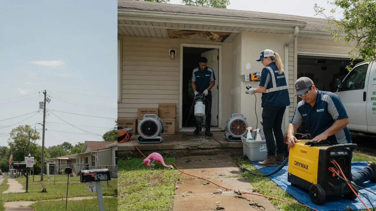 Storm Damage Water Removal in Blakesburg, IA near me